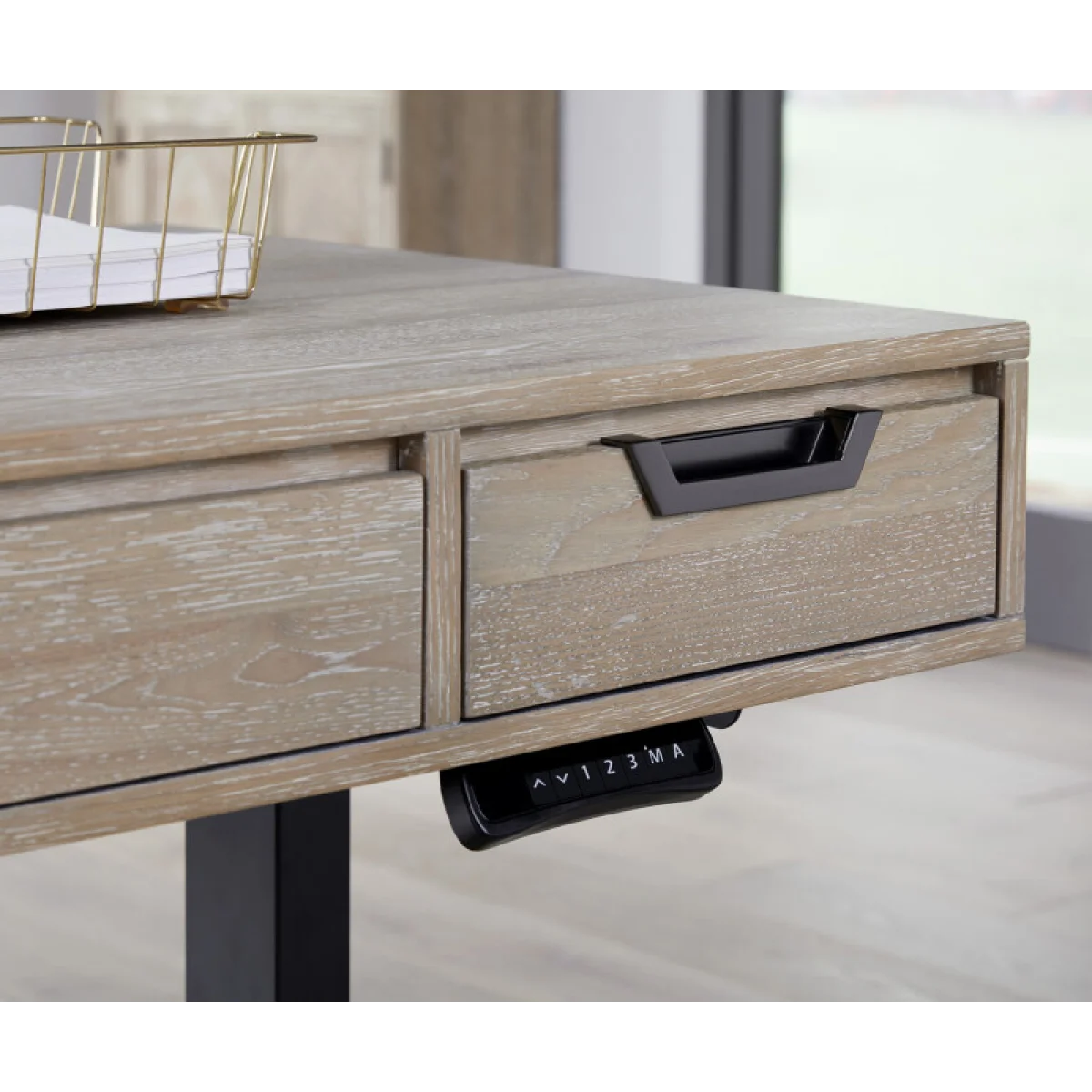 Harper Point 60″ Adj. Lift Desk Top (for Iuab-301-2) Desks Aspen Home 8