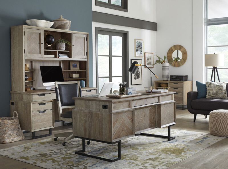 Harper Point 66″ Credenza & Hutch IHPHEGRP1a Desks Aspen Home 26 Harper Point 66″ Credenza & Hutch IHPHEGRP1a Desks Aspen Home 26