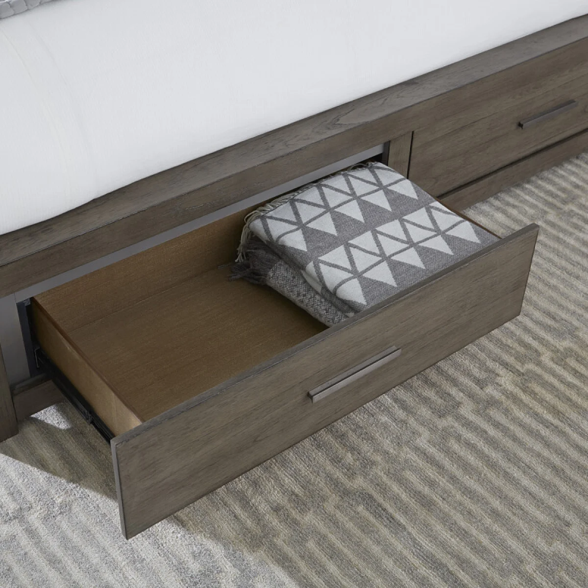 Modern Loft King Panel Hb Bed Parts Aspen Home 14
