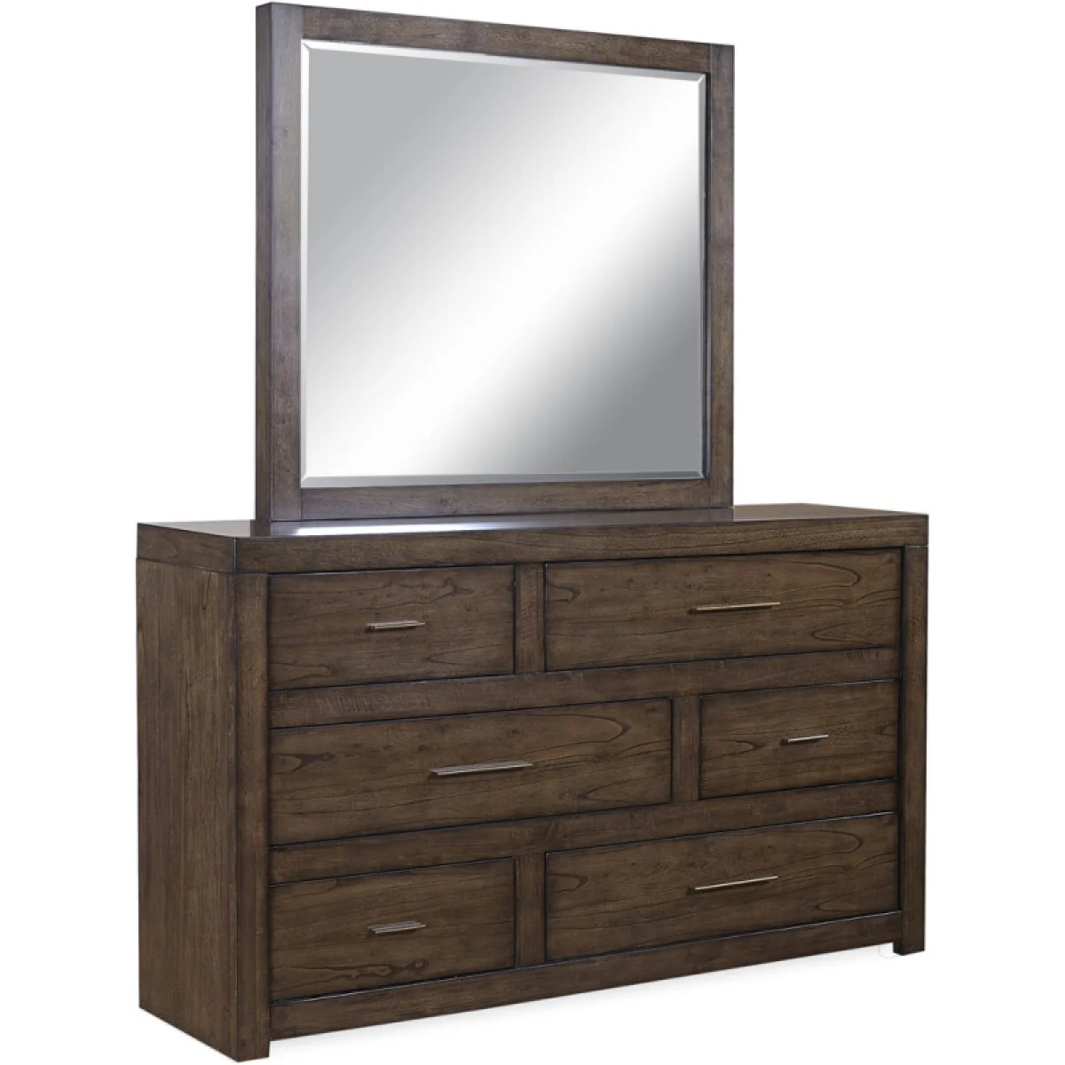 Modern Loft 6 Drawer Dresser Dressers Aspen Home 9