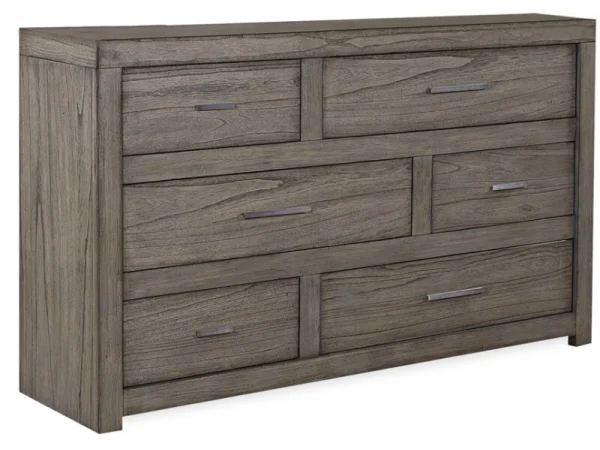 Modern Loft 6 Drawer Dresser Dressers Aspen Home