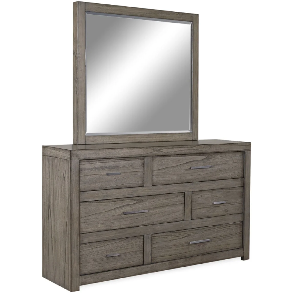 Modern Loft 6 Drawer Dresser Dressers Aspen Home 8