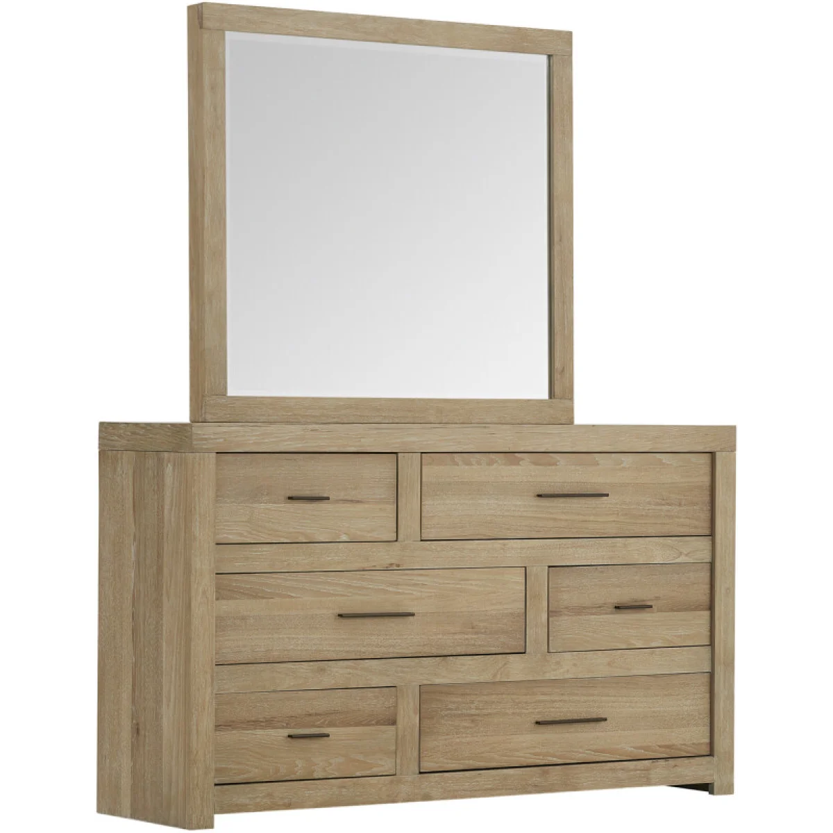 Modern Loft 6 Drawer Dresser Dressers Aspen Home 8