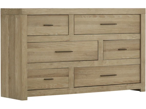 615 Three Drawer Nightstand Nightstands Cloud 9