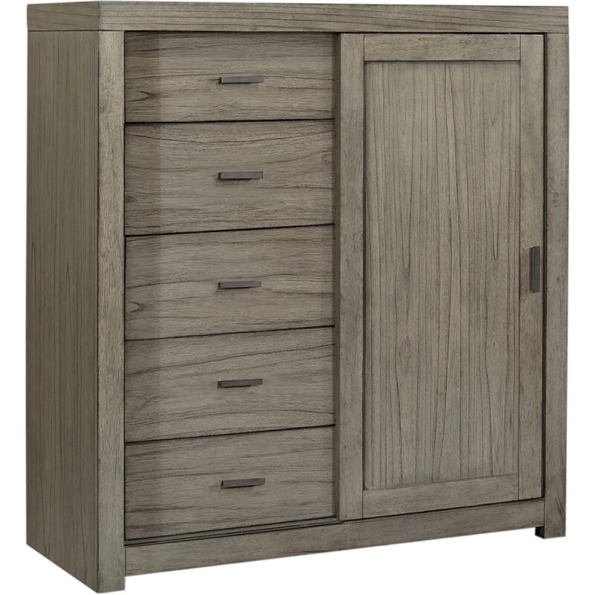 Modern Loft Sliding Door Chest IML-457-GRY Chests Aspen Home 8
