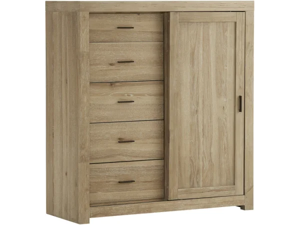 Modern Loft Sliding Door Chest IML-457-KHK-1 Chests Aspen Home