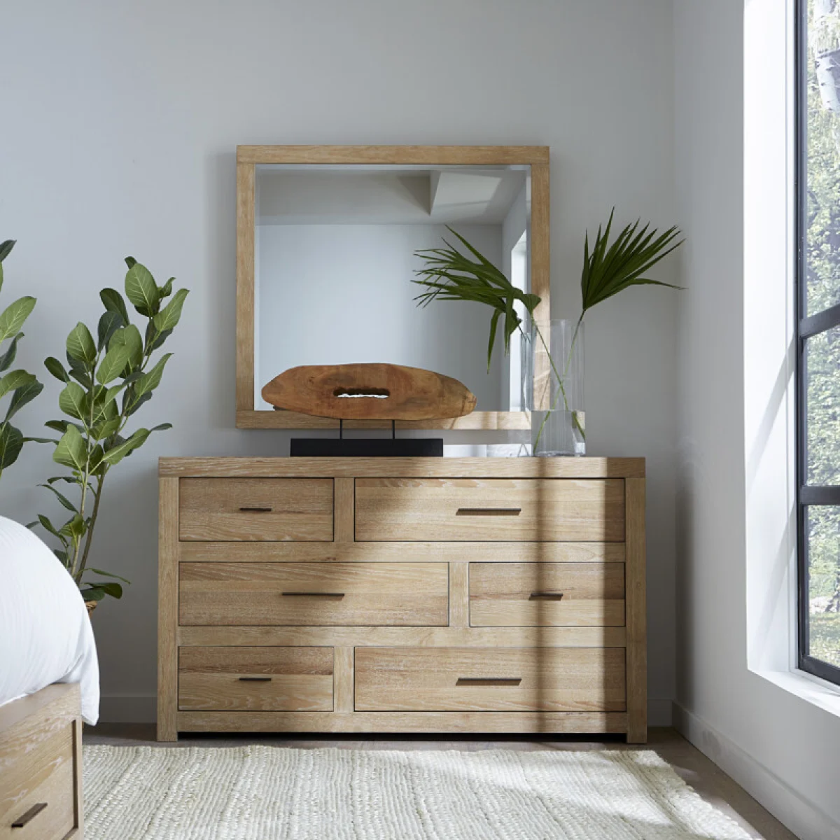 Modern Loft Mirror IML-463-KHK Bedroom Mirrors Aspen Home 6