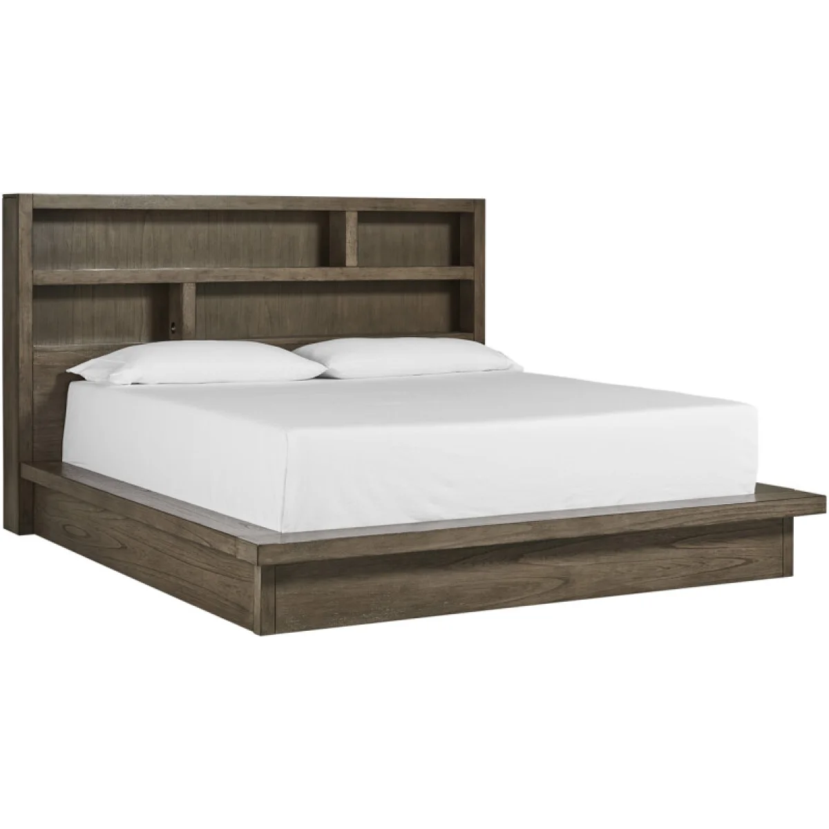 Modern Loft Queen Platform Rails And Decking Bed Parts Aspen Home 4