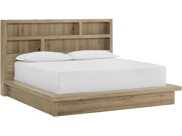 Modern Loft King Platform Rails And Decking Bed Parts Aspen Home