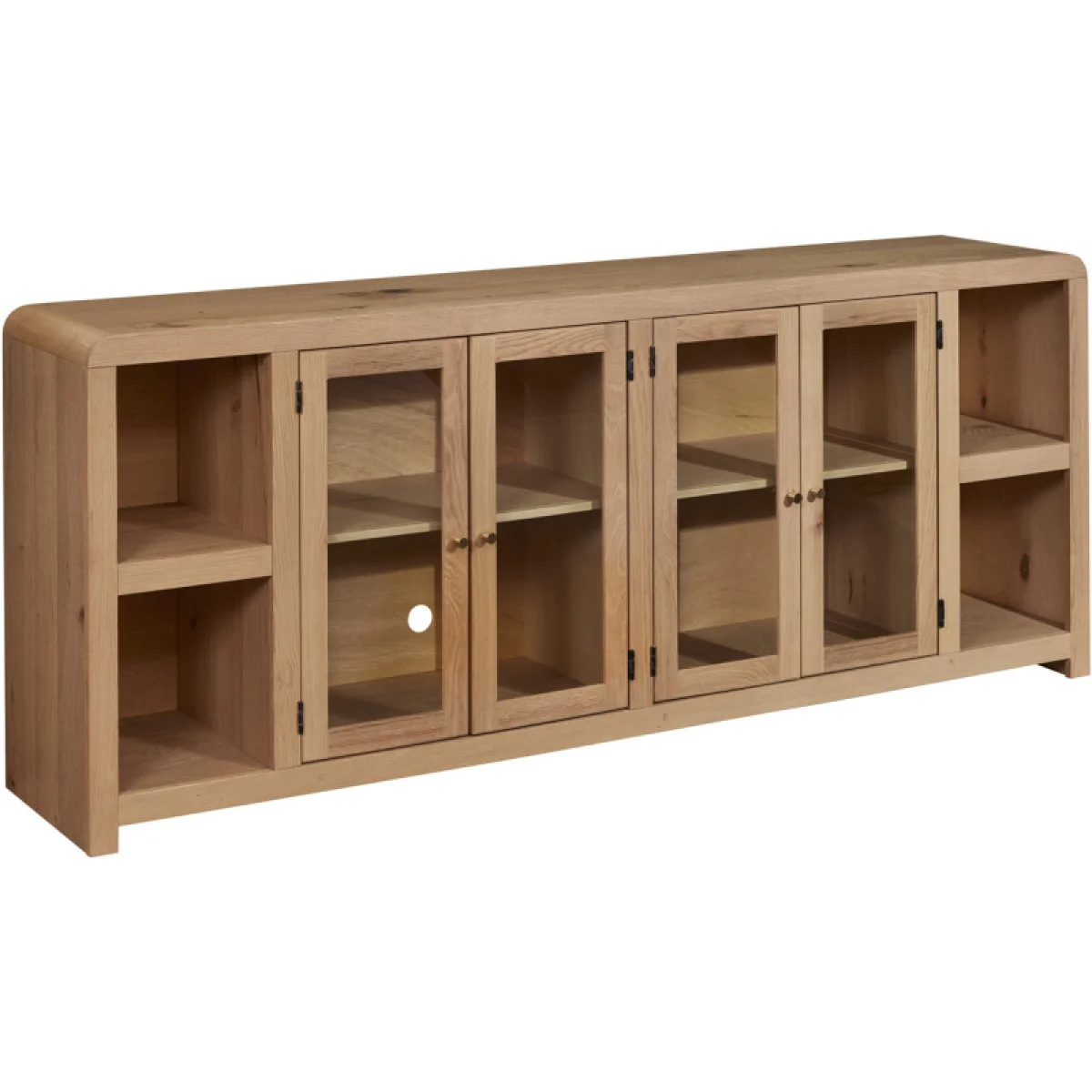 Cooper 84″ Console W/ 4 Doors Entertainment Stands Aspen Home 4