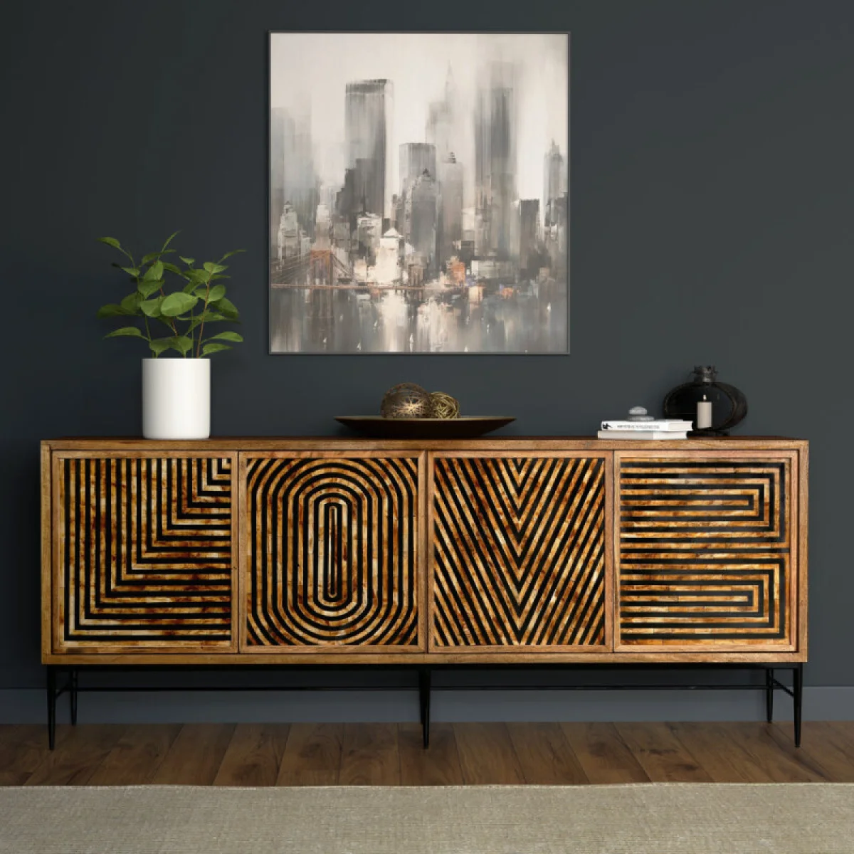 Love 80 In. Console Accent Furniture Accent Furniture 4