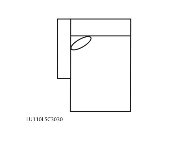 Laf Storage Chaise – Not Shown But Available Sectionals Gray