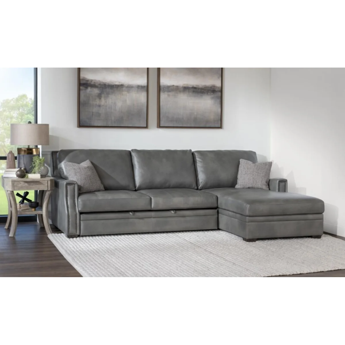 Laf Storage Chaise – Not Shown But Available Sectionals Gray 6