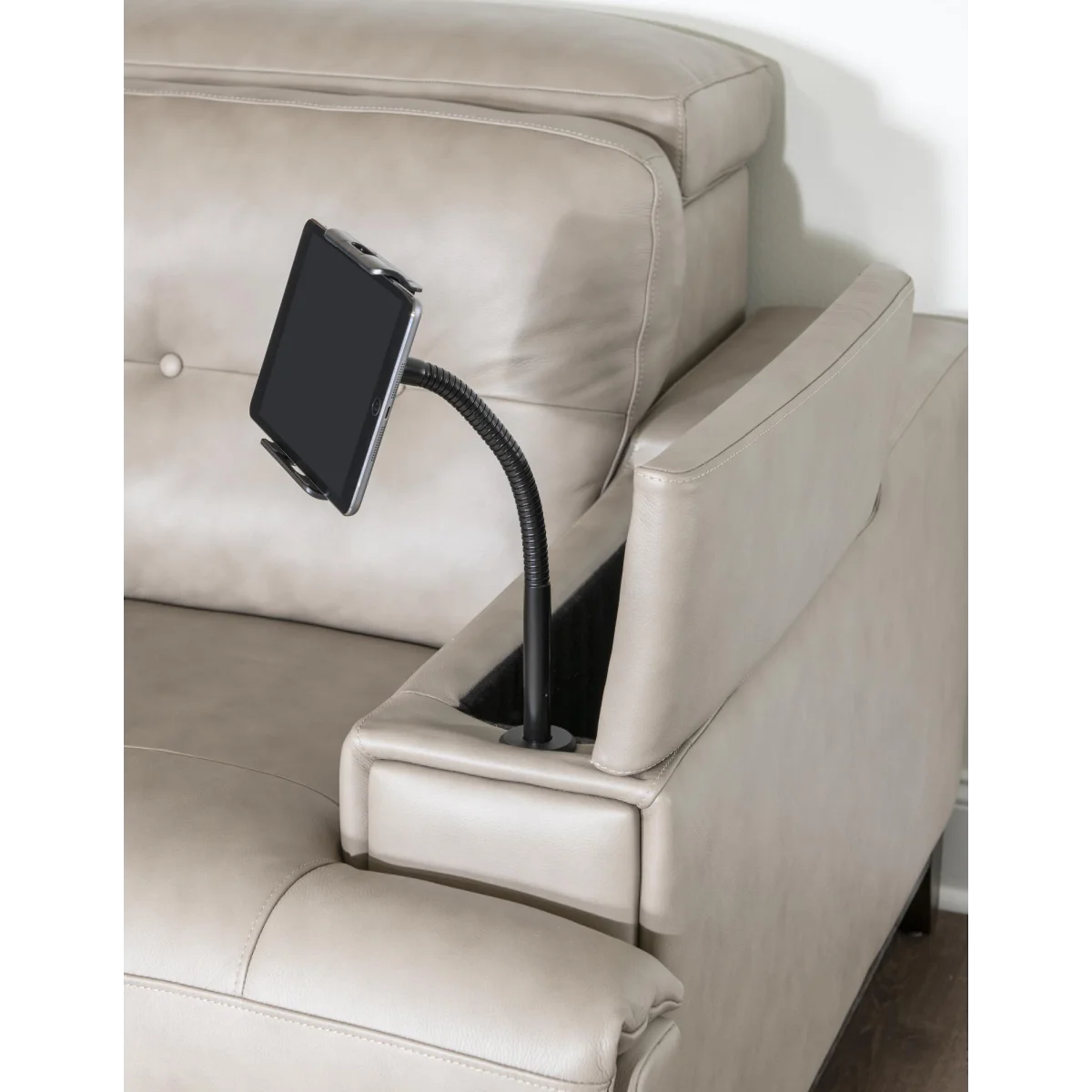 Laf P2 Recliner With Storage Arm And Ipad Holder/charger Sectionals Brown 8