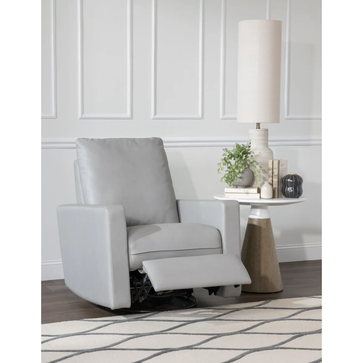 P1 Swivel Glider Recliners Gray 6