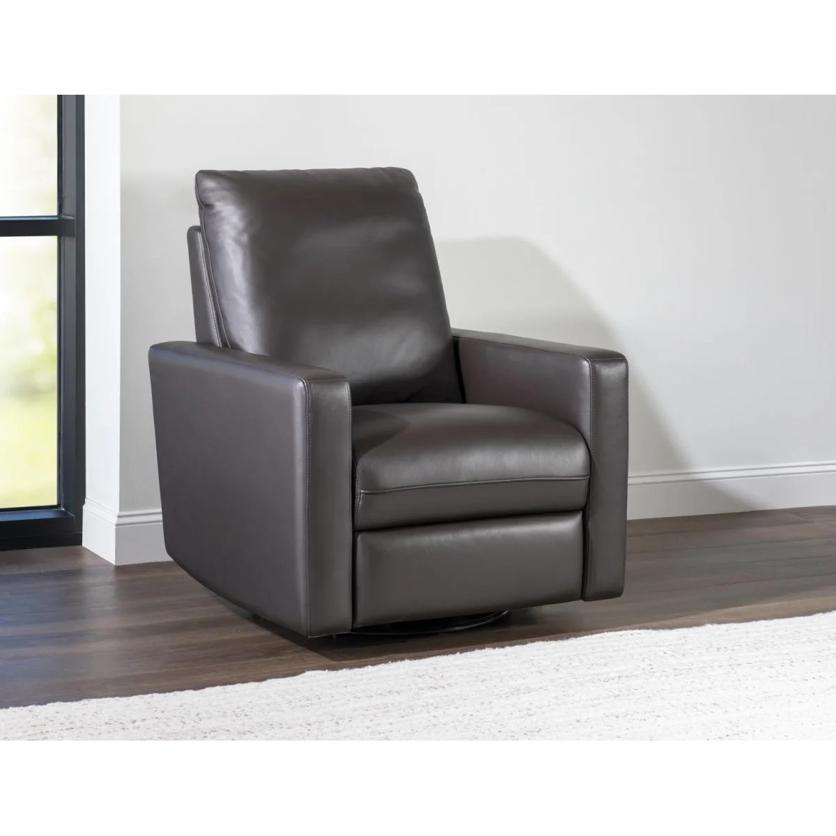P1 Swivel Glider Recliners Brown 4