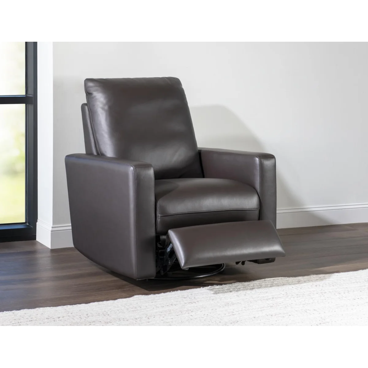 P1 Swivel Glider Recliners Brown 6