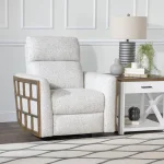 P2 Swivel Glider Recliners Brown 7