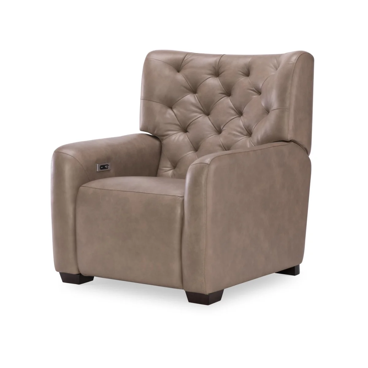 P1 Tufted Recliner Recliners Brown 4