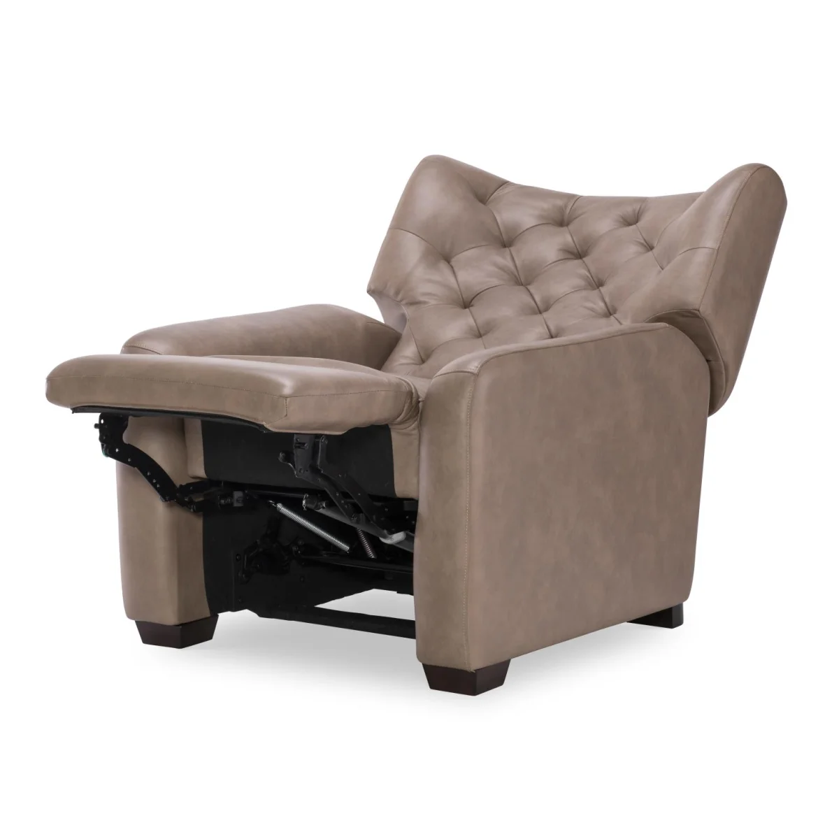 P1 Tufted Recliner Recliners Brown 6
