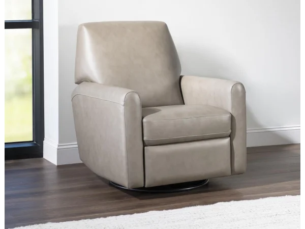 P1 Swivel Glider – Shown In Verona Fossil Recliners Cream