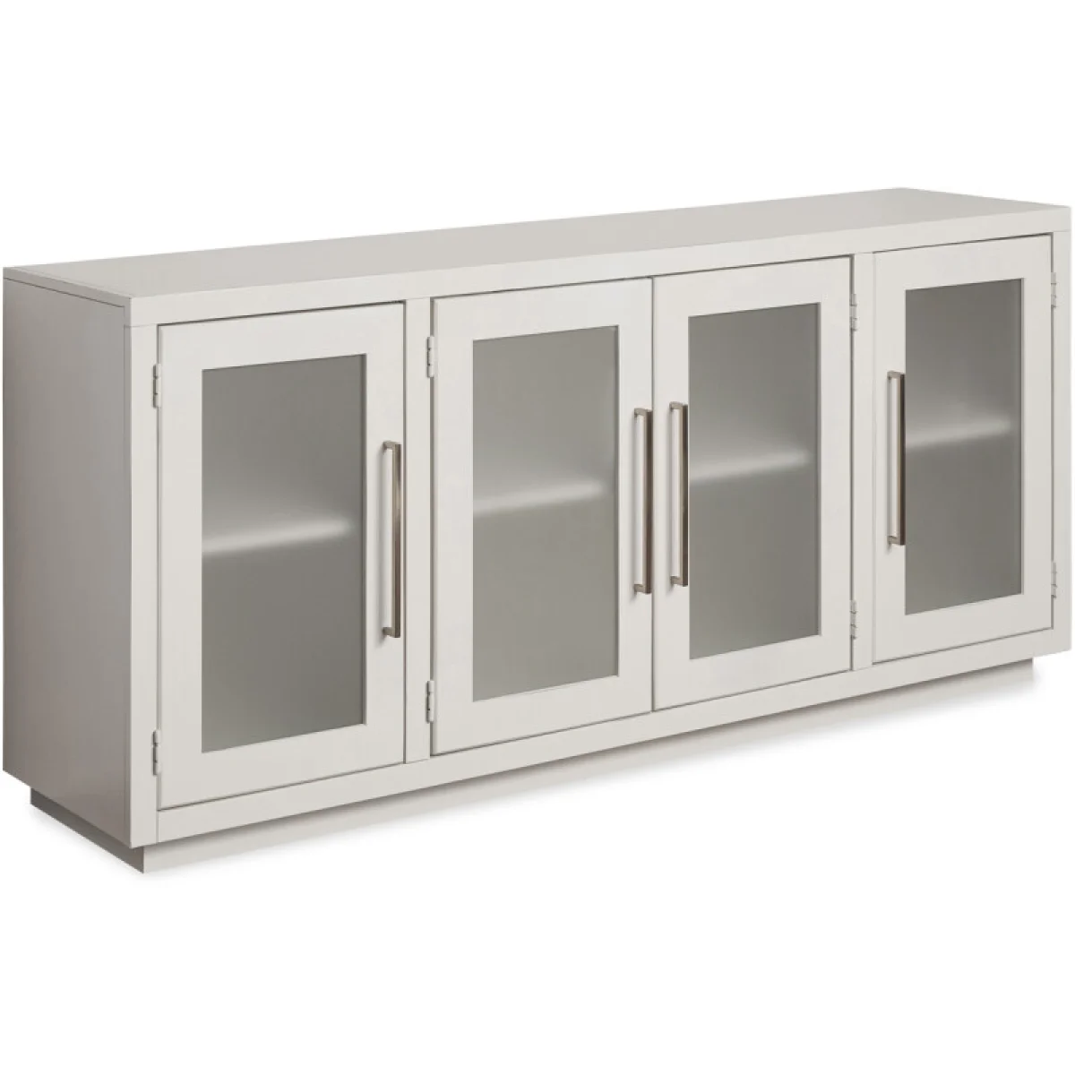 Perry 66″ Console W/ 4 Doors MAA1240-BLK Entertainment Stands Aspen Home 11