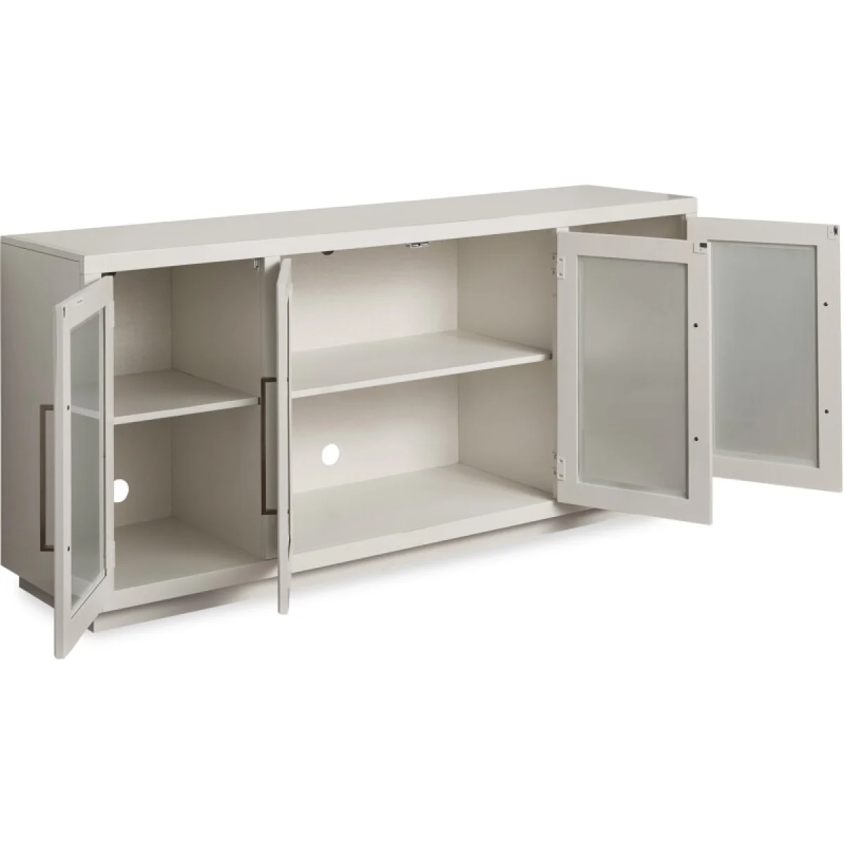 Perry 66″ Console W/ 4 Doors Entertainment Stands Aspen Home 16