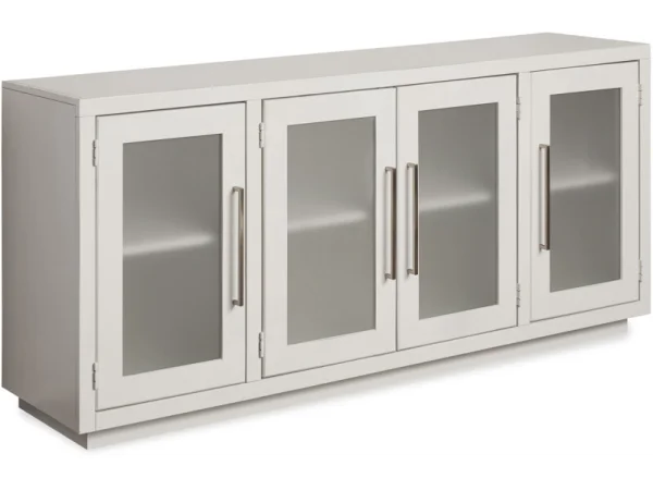 Perry 66″ Console W/ 4 Doors Entertainment Stands Aspen Home