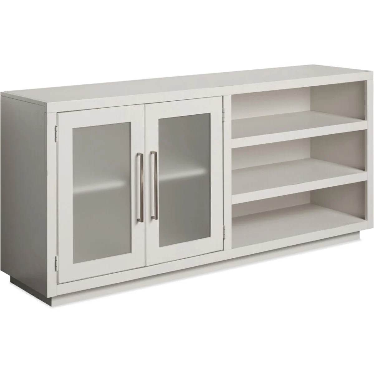 Perry 65″ Console W/ 2 Doors MAA1242-BLK Entertainment Stands Aspen Home 7