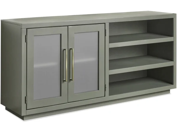 Perry 65″ Console W/ 2 Doors Entertainment Stands Aspen Home