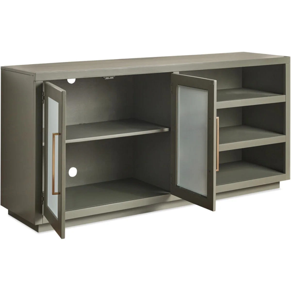 Perry 65″ Console W/ 2 Doors Entertainment Stands Aspen Home 9