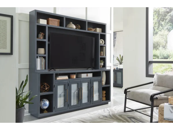 Perry 84″ Hutch Entertainment Stands Aspen Home