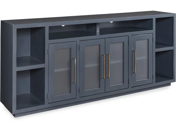 Perry 84″ Console W/ 4 Doors Entertainment Stands Aspen Home