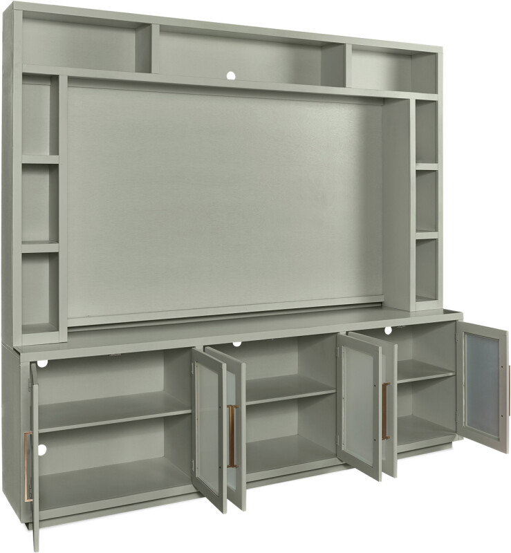 Perry 97″ Console W/ 6 Doors Entertainment Stands Aspen Home 19