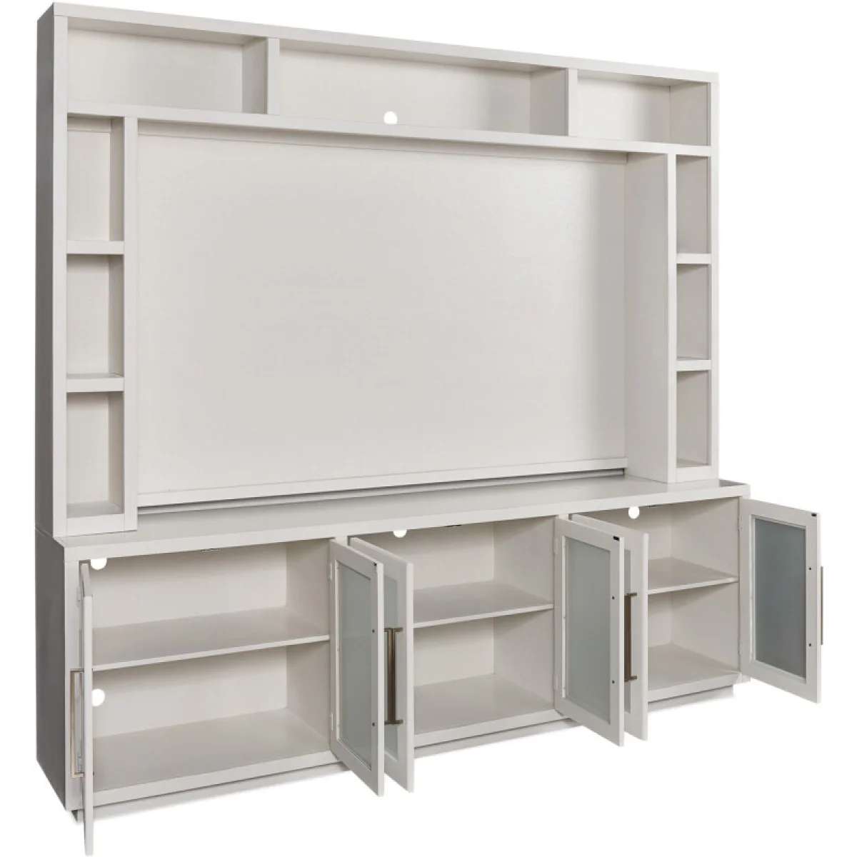 Perry 97″ Hutch Entertainment Stands Aspen Home 6