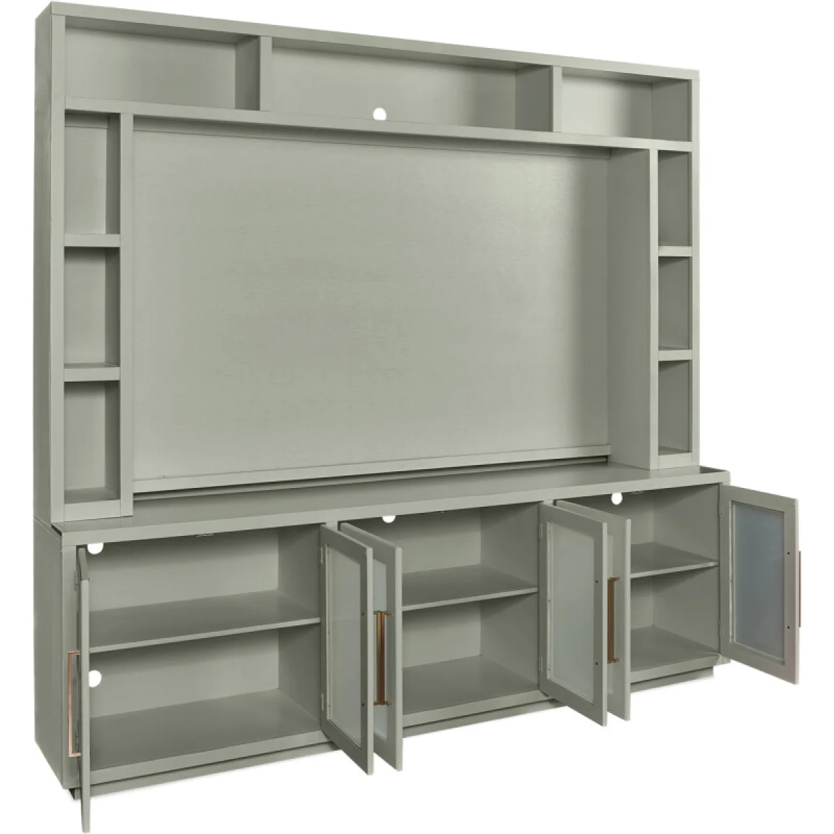 Perry 97″ Hutch Entertainment Stands Aspen Home 11