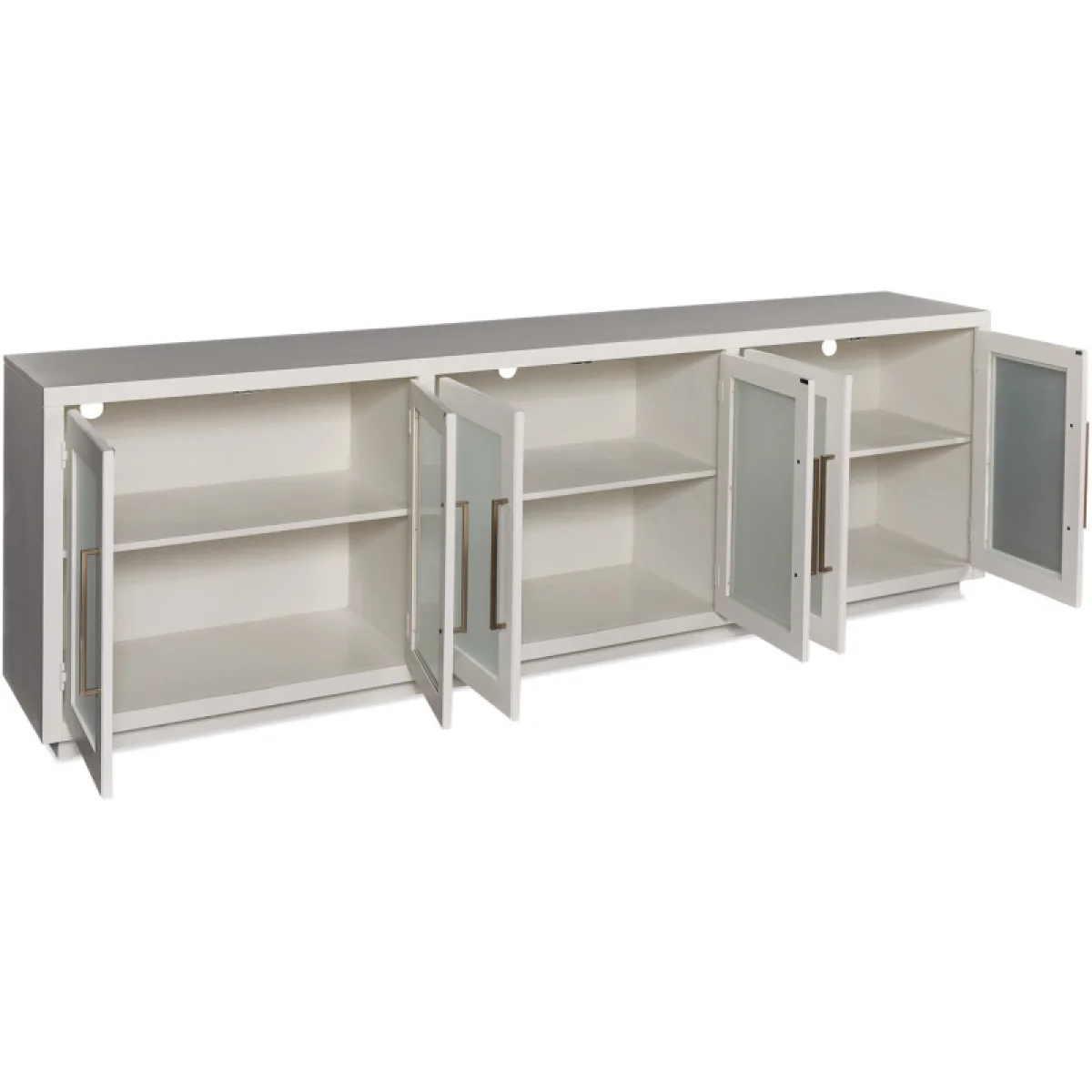 Perry 97″ Console W/ 6 Doors Entertainment Stands Aspen Home 15