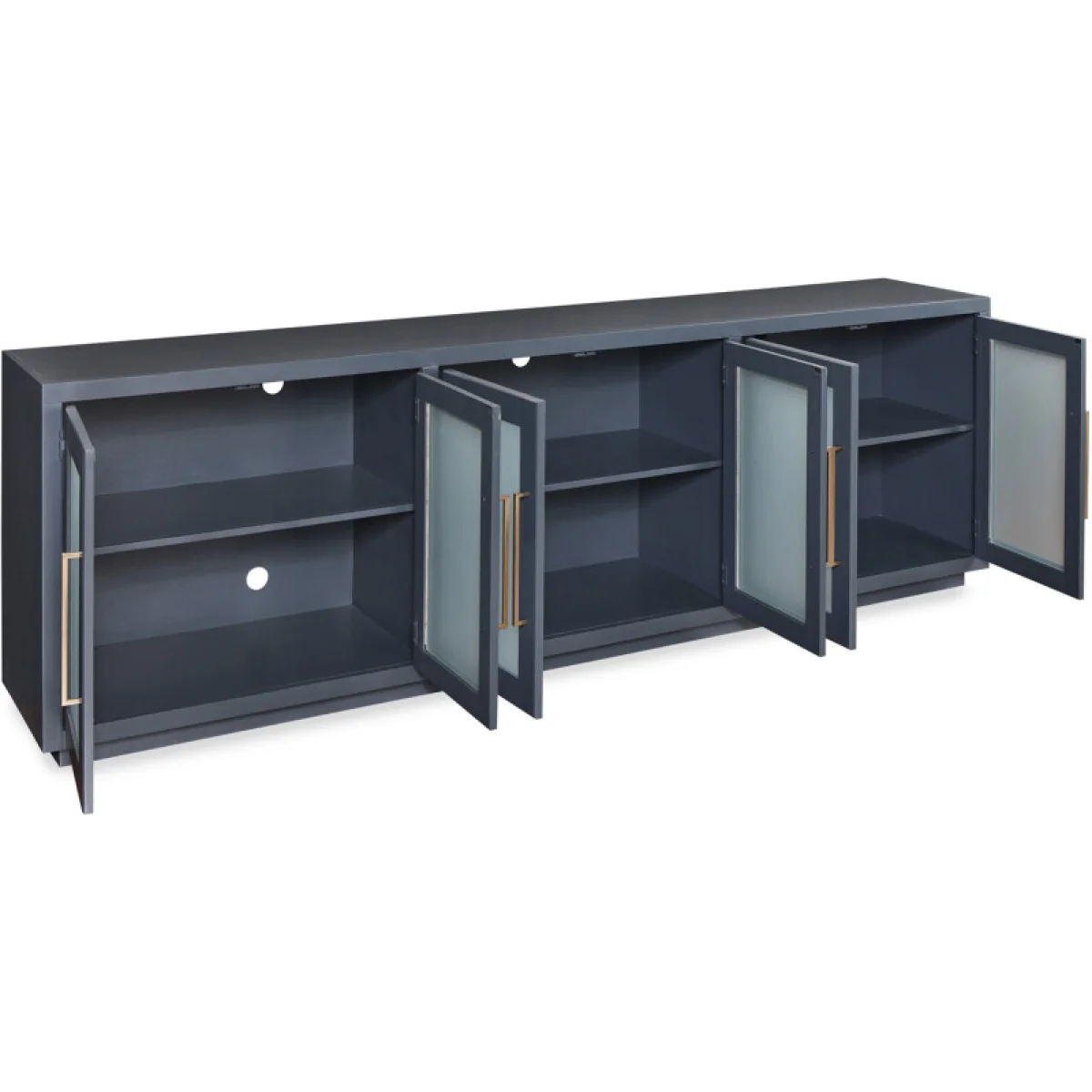 Perry 97″ Console W/ 6 Doors Entertainment Stands Aspen Home 14