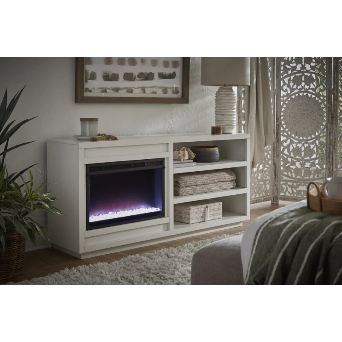 Perry 65″ Fireplace Console Fireplaces Aspen Home 6