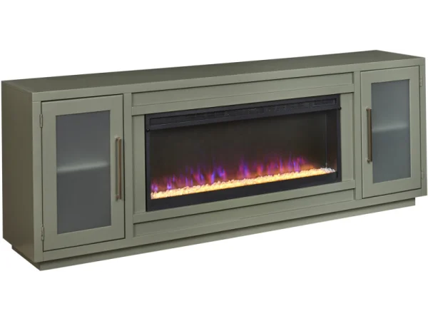 Perry 84″ Fireplace Console Fireplaces Aspen Home 4
