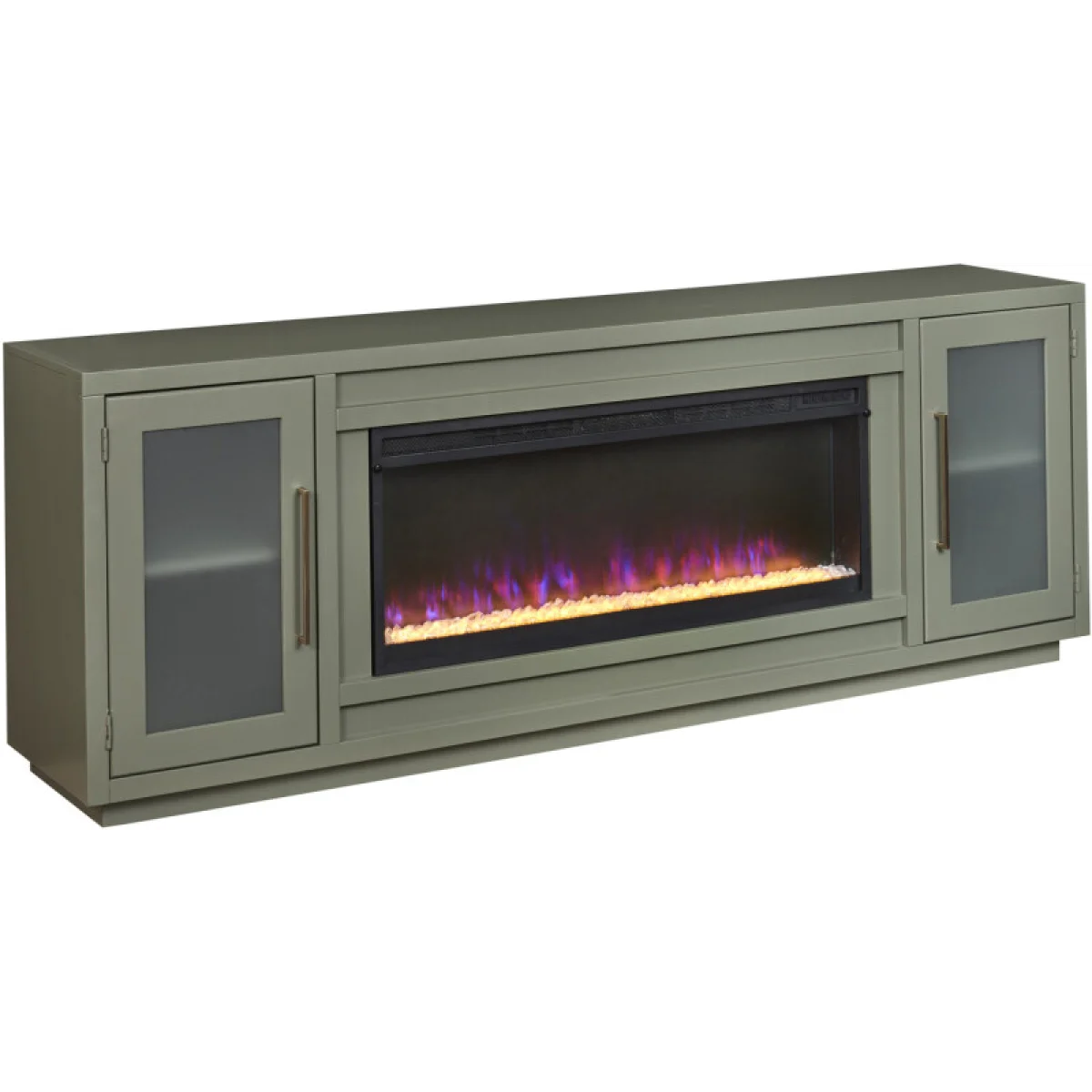 Perry 84″ Fireplace Console Fireplaces Aspen Home 4