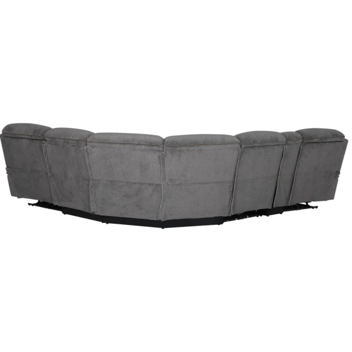 Alpine – Airy Midnight 6pc Zero Gravity Modular Power Reclining Sectional Recliners Airy Midnight 12