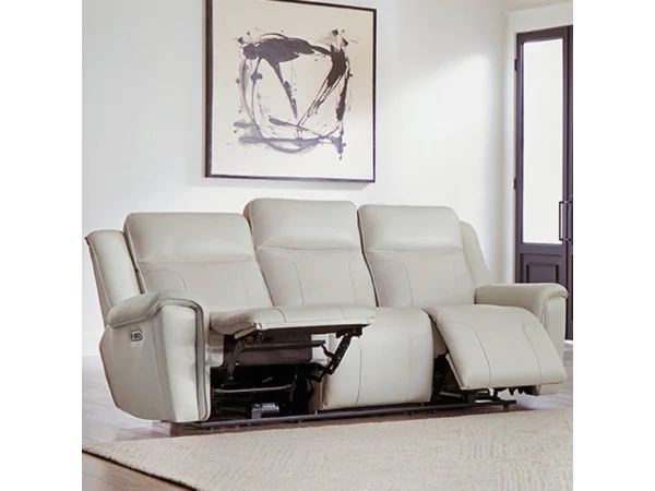 Atlantis – Whisper Ivory Power Zero Gravity Sofa Recliners Cream