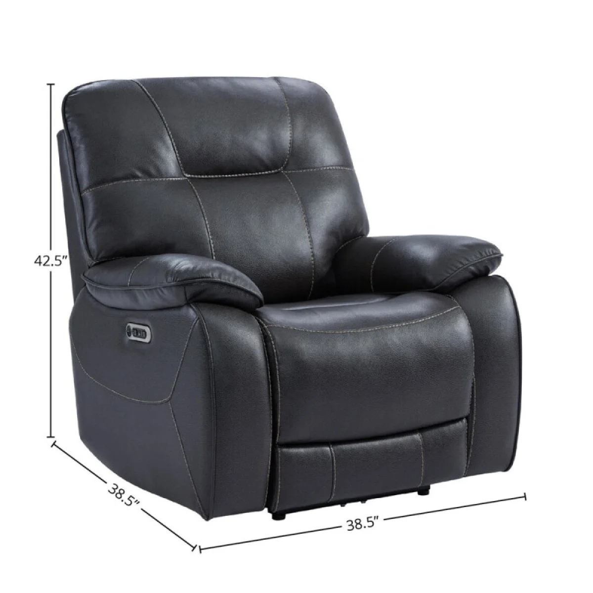 Axel – Ozone Power Recliner Recliners black 14