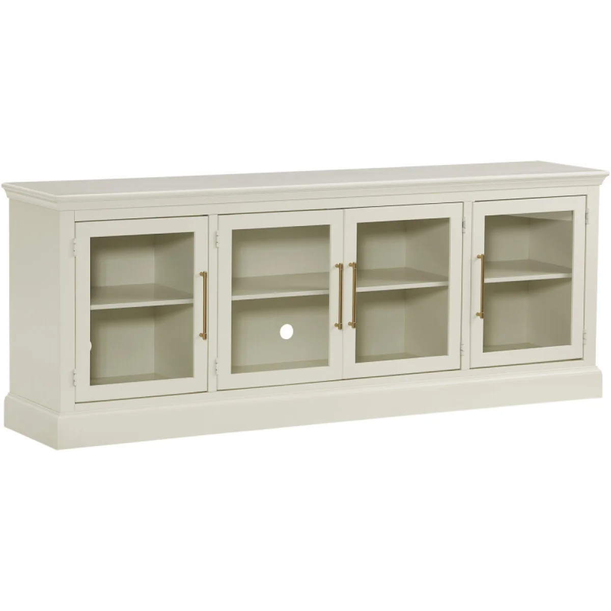 Byron 84″ Console W/ 4 Doors Entertainment Stands Aspen Home 4