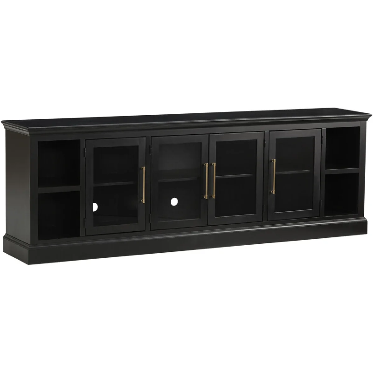 Byron 98″ Console W/ 4 Doors Entertainment Stands Aspen Home 9