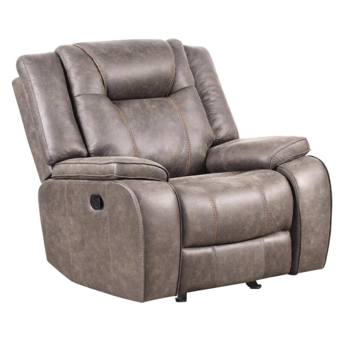 Blake – Desert Taupe Manual Glider Recliner Recliners Brown 6