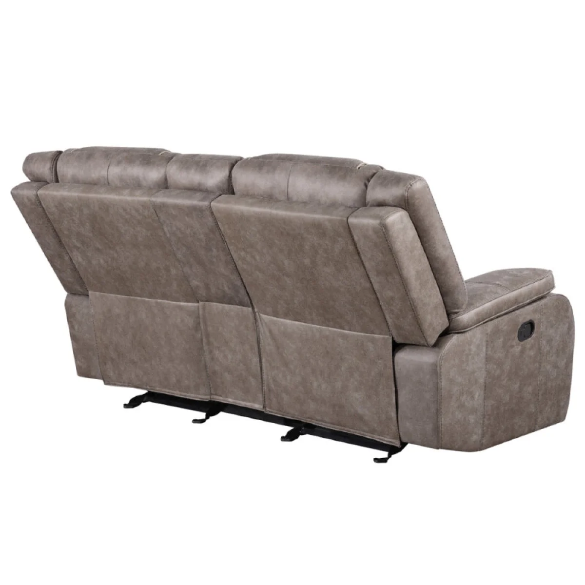 Blake – Desert Taupe Manual Console Loveseat Recliners Brown 11