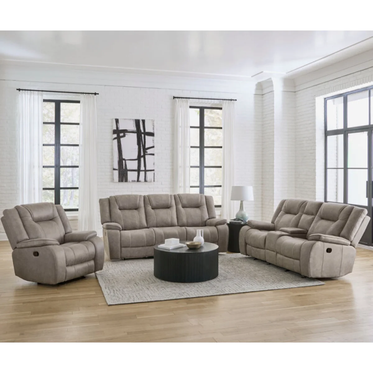 Blake – Desert Taupe Manual Sofa Recliners Brown 14