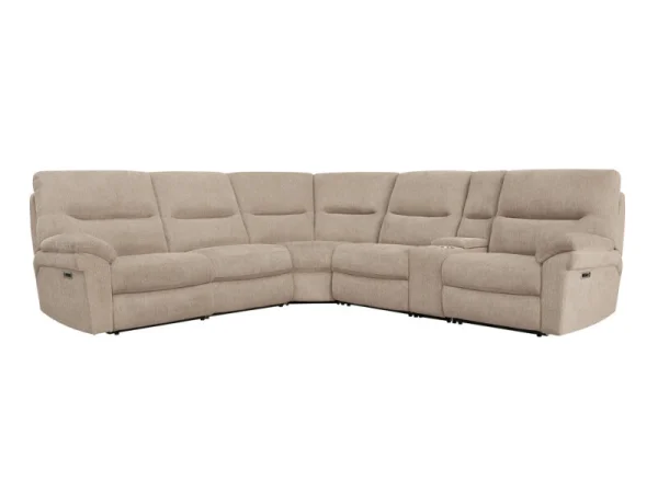 Bryant – Ruffles Wicker 6pc Package A (811lph, 810p, 850, 840, 860, 811rph) Recliners Brown